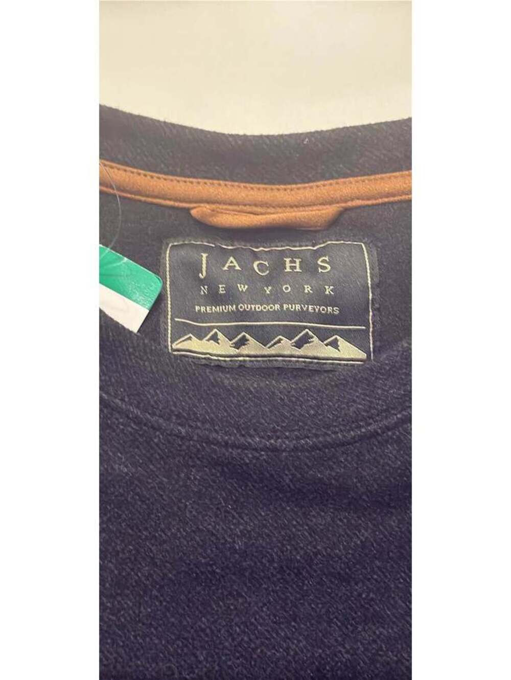 Jachs New York Soft Fleece Crewneck Sweatshirt New Comfort Black Man’s XL